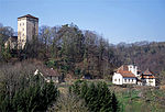 Schloss Les Clées (Burgruinen, abgegangene Stadt)