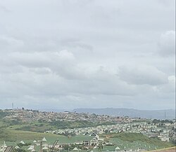 View of the Mt Edgecombe Country Club Estate with Phoenix in the background