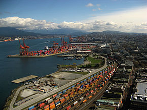 Hafen Vancouver (Containerterminal am Burrard Inlet)