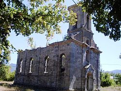 Serbian Orthodox Church of St. Apostles Peter and Paul, destroyed in World War II