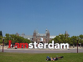 I amsterdam op het Museumplein; 10 juni 2006