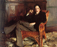 John Singer Sargent, Portrait of Robert Louis Stevenson, 1887