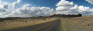 Panorama der Davis Mountains