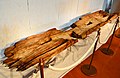 Wooden coffin excavated from Sakurai Chausuyama Tomb (Kashihara Archaeological Research Institute Museum)