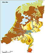 Nederland rond 50 n. Chr.