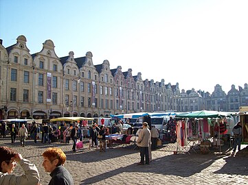 Markt op de Place des Héros