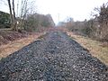 Stillgelegte Trasse der Bahnstrecke Wittenberge–Buchholz zwischen Ochtmissen und Goseburg-Zeltberg