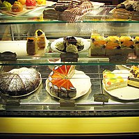 Cake menu