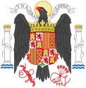 Francocu İspanya'nın 1939-1945 Devlet arması.