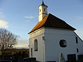 Ehemaliger Chor der katholischen Pfarrkirche St. Georg, jetzt Friedhofskapelle