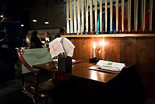 The interior of Dili, Iceland's first Michelin-starred restaurant.