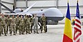 MQ-9 Reaper deployed at the base during the Dacian Reaper-20 exercise