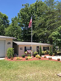 The city hall and fire station for the City of Edge Hill, Georgia