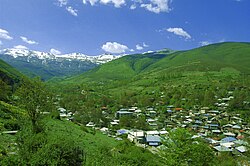 View of the village