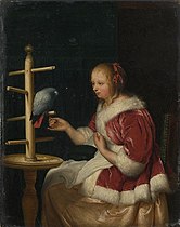 Girl With a Bird