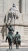 Monument für Miguel de Cervantes in Madrid