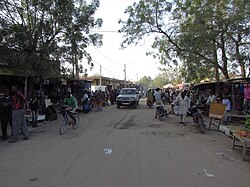 Straßenszene in Nioro im Februar 2014