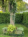 Pestsäule in Vachendorf, Chiemgau, Oberbayern