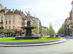 Place Rouppe e avenue Stalingrad