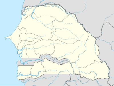 Location map Σενεγάλη
