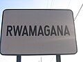 Rwamagana şehir giriş tabelası