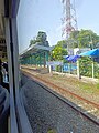 Peron sisi barat stasiun Serang, 2024.