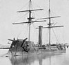 Kōtetsu, Japan's first ironclad warship, as CSS Stonewall c.1865