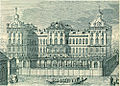 Sarayın 1750'lerdeki görünümü.