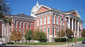 Das Buchanan County Courthouse in Saint Joseph, gelistet im NRHP Nr. 72001563[1]