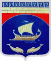 Wappen von Tschornomorske