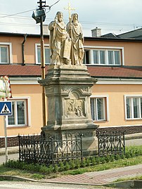 Statue der hll. Kyrill und Method