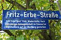 Straße in Eisenach – benannt nach Fritz Erbe