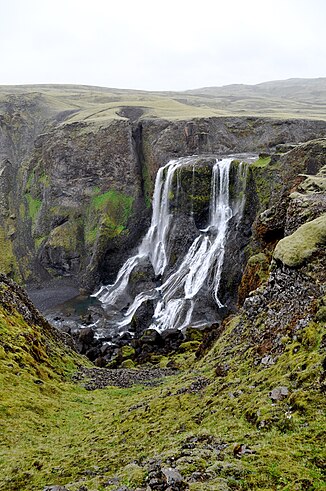 Der Fagrifoss im Juni