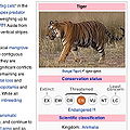 Screenshot of an infobox on a Wikipedia article, for illustrative purposes in pages about infoboxes.