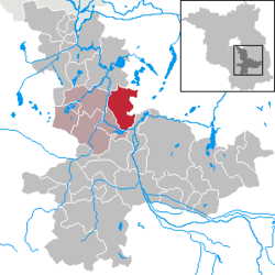 Münchehofe – Mappa