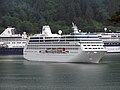 Pacific Princess, ehemalige R Three in Juneau, Alaska