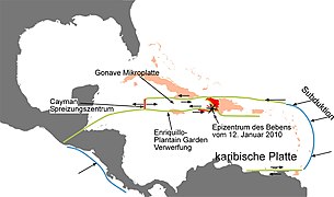 Plattentektonik Haitibeben