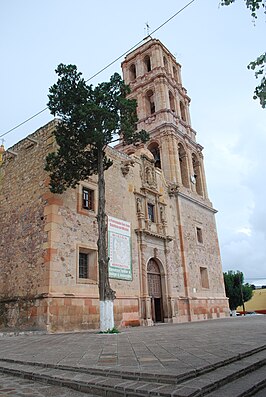 Parochiekerk van St. Johannes de Doper in Sombrerete