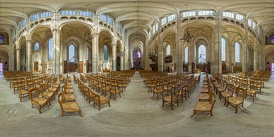 Equirectangular panorama of the interior