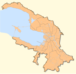 Strelna is located in Saint Petersburg