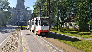 Tatra KT4 tram in Kopli