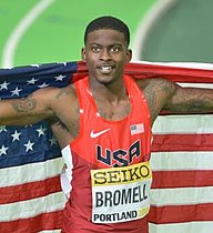 Bronzemedaillengewinner Trayvon Bromell