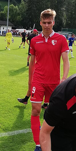 Uldriķis als speler van FC Sion in 2019