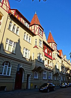 House at 13,15 Cieszkowskiego Street