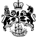 Coat of arms used by the Department for Business and Trade and the Export Credits Guarantee Department