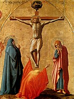Το Πολύπτυχο της Πίζας – Σταύρωση, 1426, Νάπολη, Εθνικό Μουσείο Καποντιμόντε