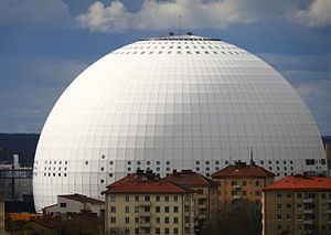 Der Globen im April 2016