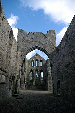 Die Ruine der Klosterkirche