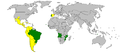 Ibero-Romance Languages distribution