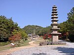 Stein-Buddhas und Pagoden des Hwasun-Unjusa-Tempels